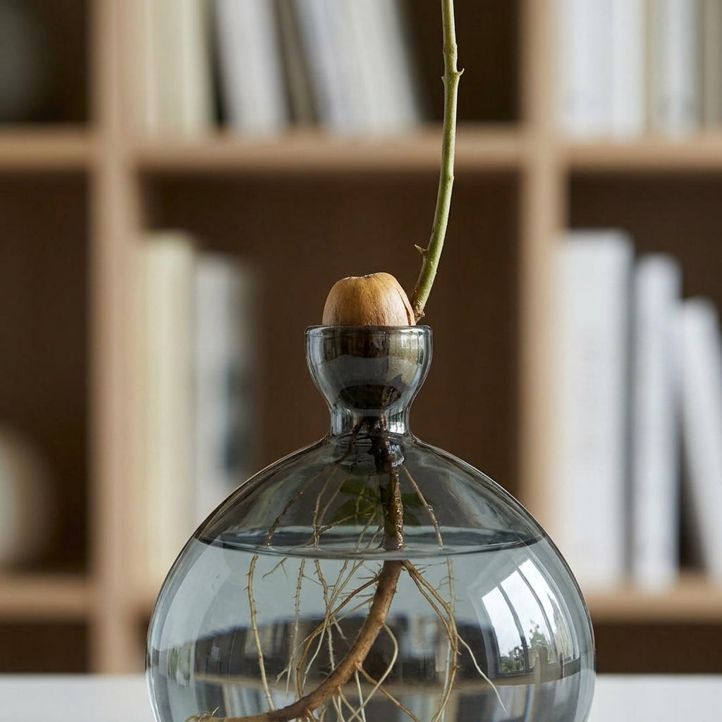 Rain Drop Acorn Vase