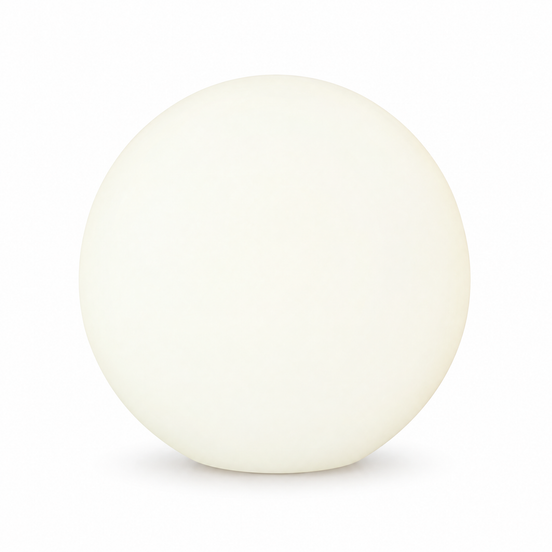 Luna Cordless Globe Lamp on a white background